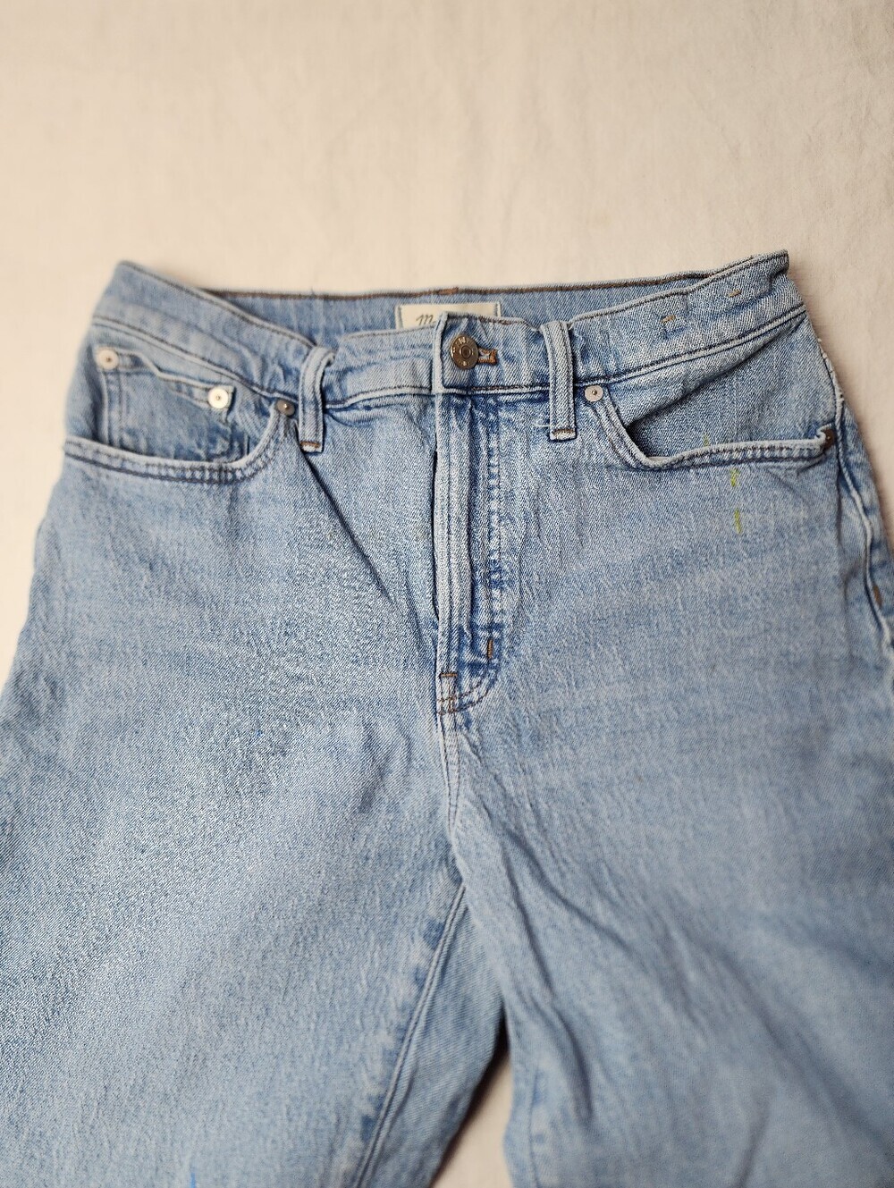 Madewell Perfect Vintage Straight Leg Jeans Size 28 Summer 2023 - Picture 2 of 16